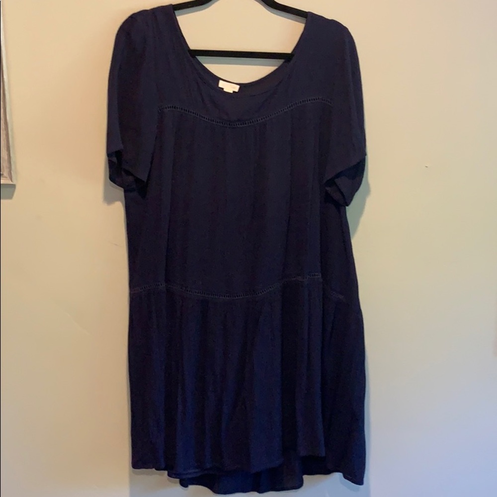 Navy blue dress